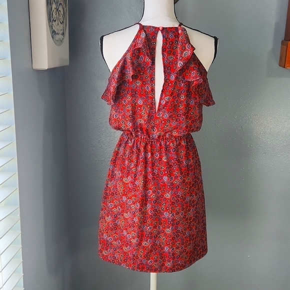 Boutique Boho Chic Red Paisley Sundress - Picture 3 of 6